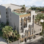 Vue aérienne des appartements à Thiara Playa del Carmen