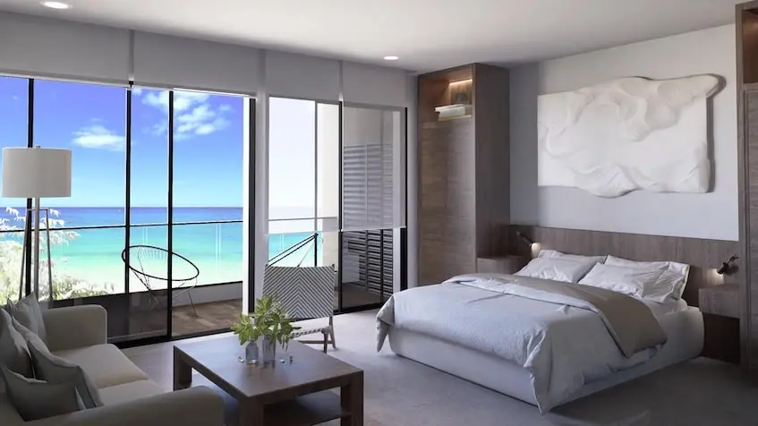Estudio vista al mar en Sea Lofts Cozumel
