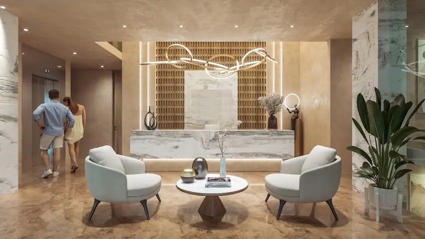 belehu-luxury-home-playa del Carmen A reception at Belehu Luxury Home Playa del Carmen