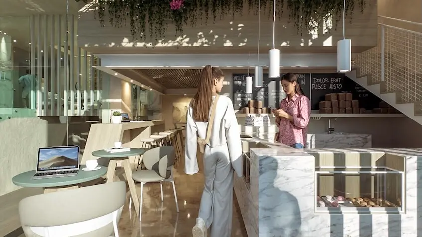 cafeteria-belehu-luxury-home Cafeteria at Beluhu Luxury Home Playa del Carmen