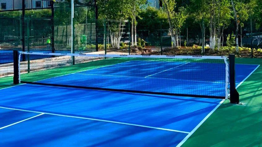 Cancha de pickleball La Selva Residences Playa del Carmen