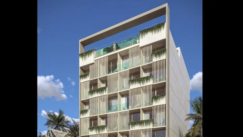 façade-front-belehu-luxury-home Front facade Belehu Luxury Home Playa del Carmen