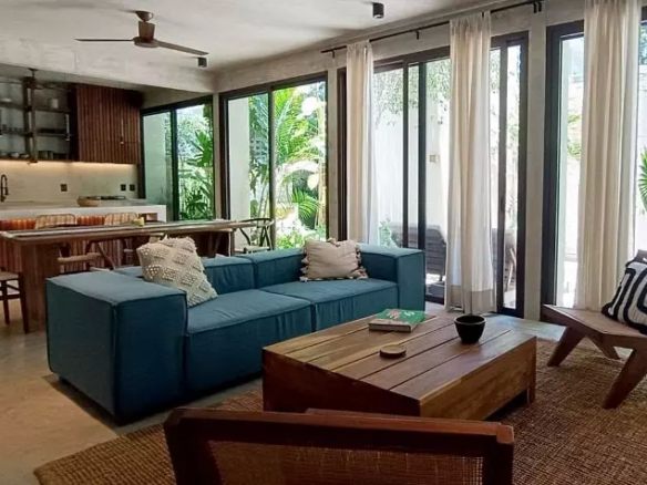 A waiting room at Jungle Jewel Tulum