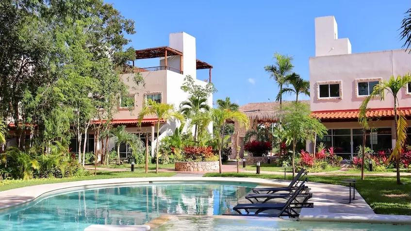 Rooftop con terraza en Zendala Residencial Playa del Carmen