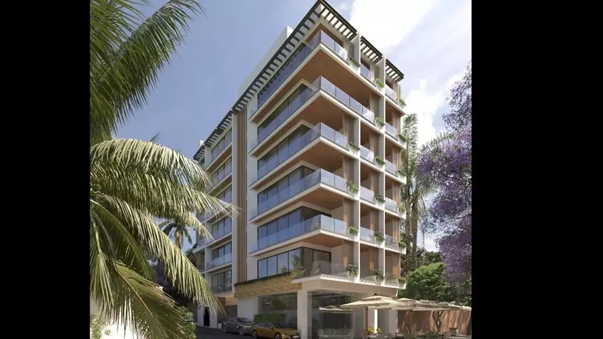 facade-building-elysium Facade of a corner building in Elysium