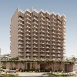 Facha principal del edificio Lumia Cancun