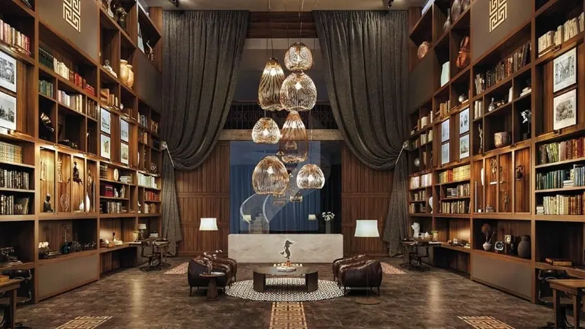 Vista completa biblioteca de Arthouse Merida