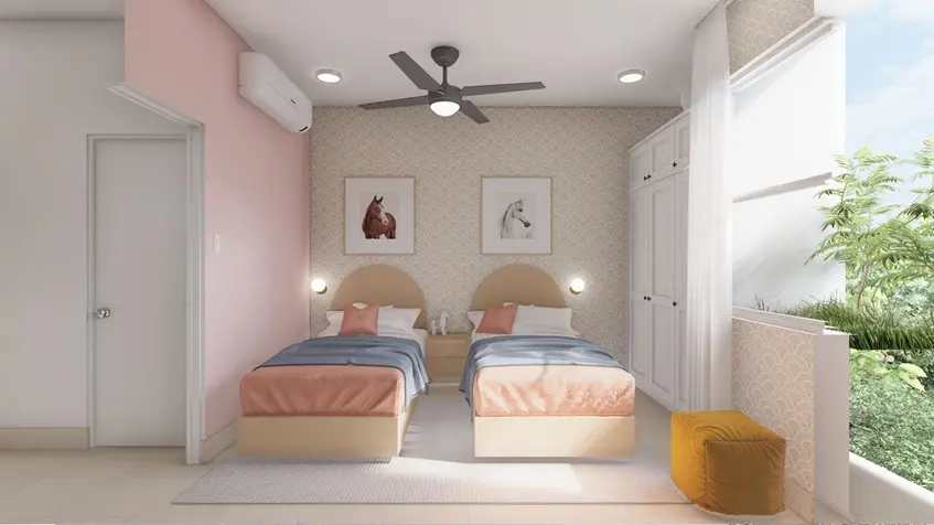 Urbalam Playa del Carmen Children's Dorm Room