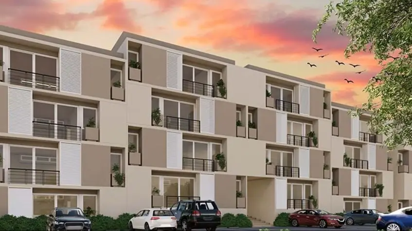 Facade of Urbalam apartments