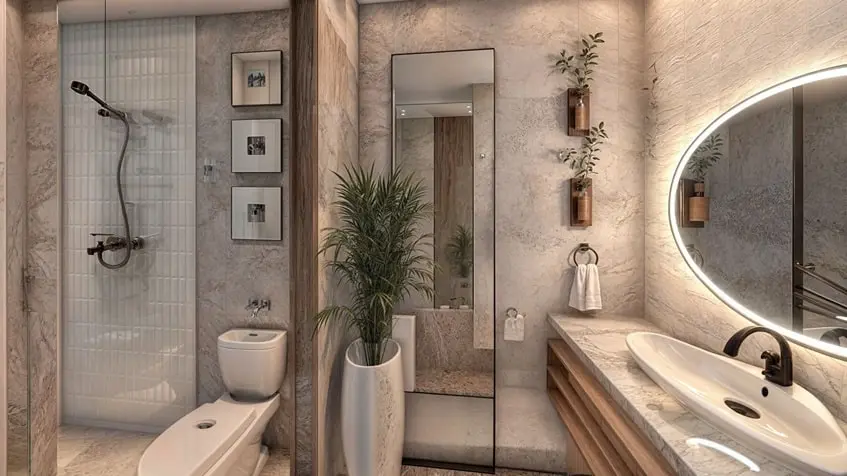 Se muestra el baño de Emone Playa del Carmen