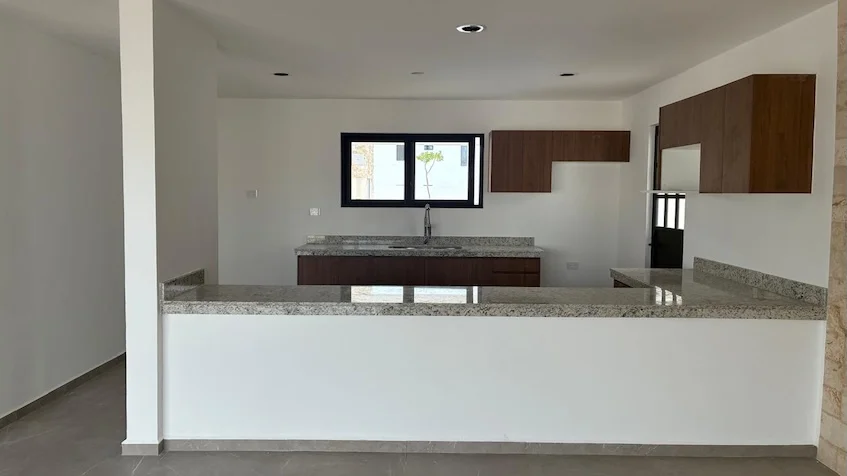 Cocina interior Casa Adara Mérida
