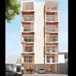 Une façade d'un nouveau bâtiment à Kalani 25 Playa del Carmen