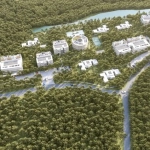 Aerial view of Elementos Life Cozumel | Luxury Apartments and Villas for Sale