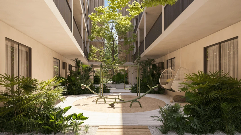 Area de Juegos en Amatista Puerto Aventuras