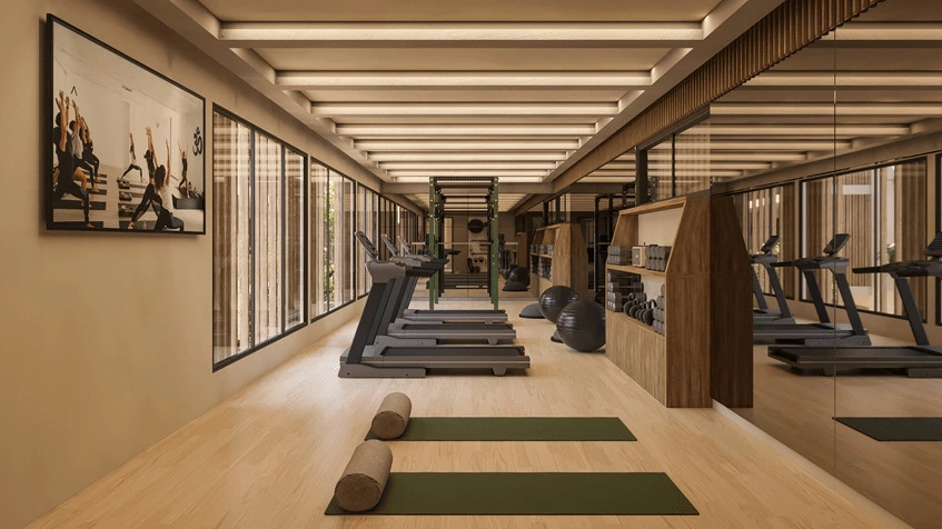 Gimnasio en Amatista Puerto Aventuras