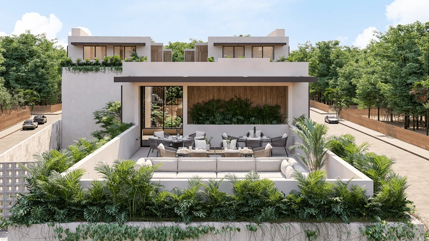 Roofgarden Amatista Puerto Aventuras