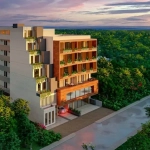 Fachada vista aerea de Central Condo Living Puerto Morelos