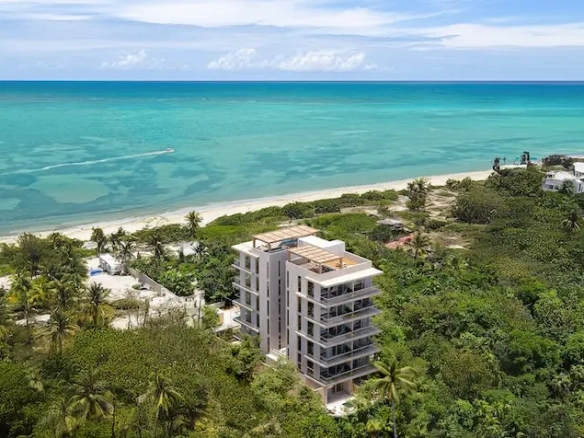Greta Beach Life Puerto Morelos vista aerea de costado