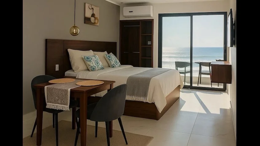 Miramare Oceanview Studios for Sale in Puerto Morelos