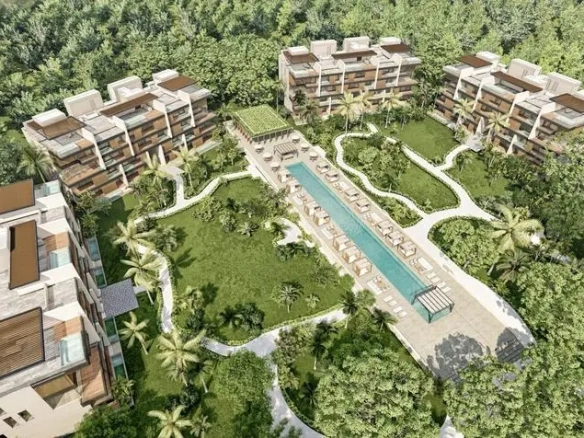 Vista Aerea Hacienda Xcanatun Residences Mérida