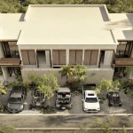 Aerial view of Casa Vesta Tulum