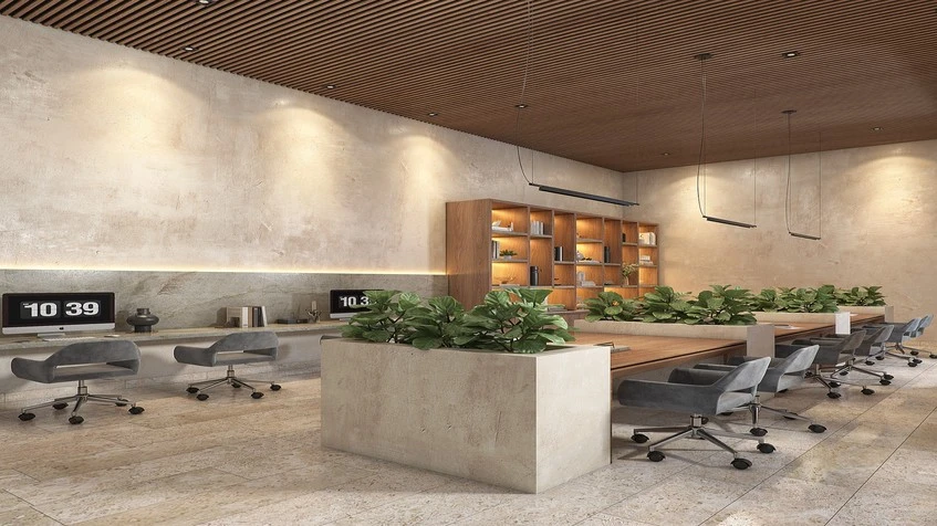 Espace de coworking au Real Portanza Merida