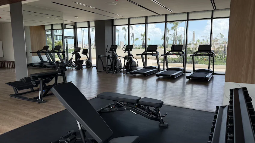 Gym Area at Woha Puerto Cancun