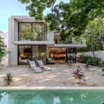 Façade de la Villa Las Almas à Tulum | Maison de 5 chambres à vendre