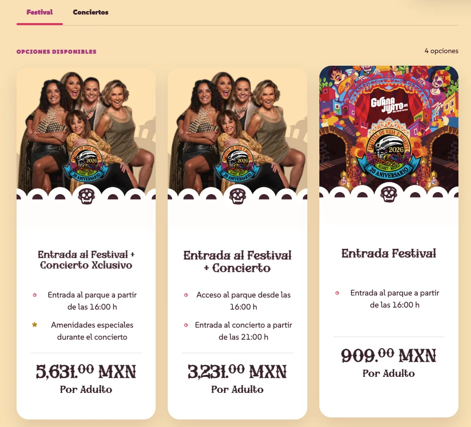 Entrada al Festival + Concierto de Gala (31 de Octubre)