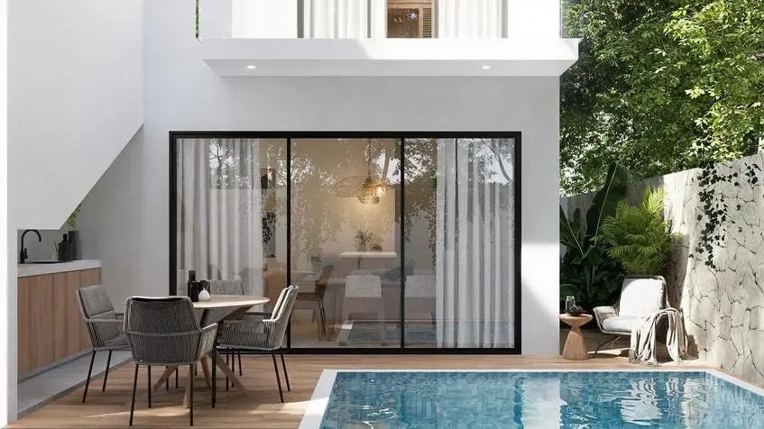 Alberca modelo Balam Balche Villas Tulum Country