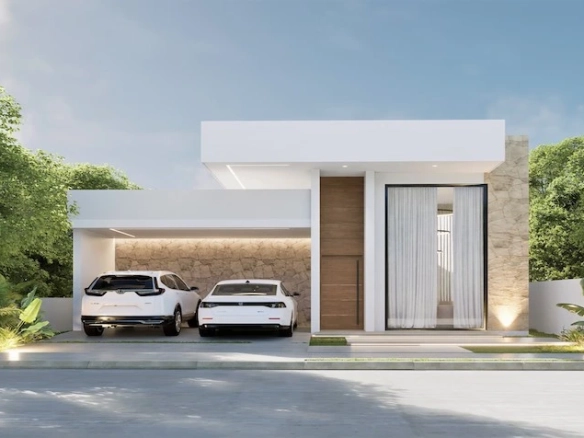 Fachada Casa Harmony Tulum