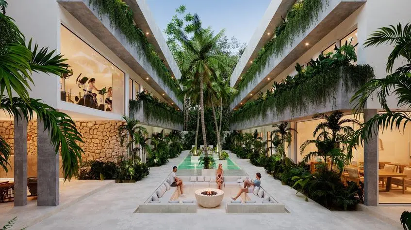 Firepit en Tutuma Tulum