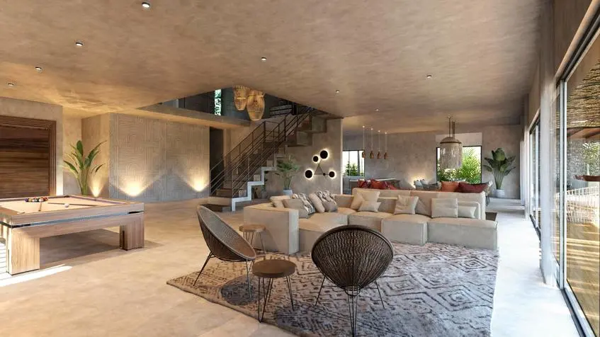 3 room model villa in Selva Alegria Tulum Tulum