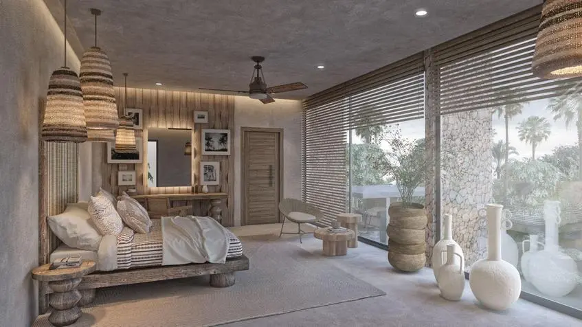 Villa model 4 with 4 bedrooms in Selva Alegria Tulum