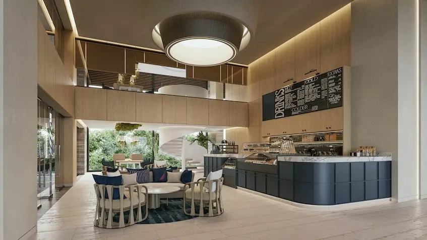 Salle à manger du Nautica Residences Cancún