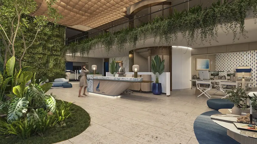 Réception au Nautica Residences Cancún Tower