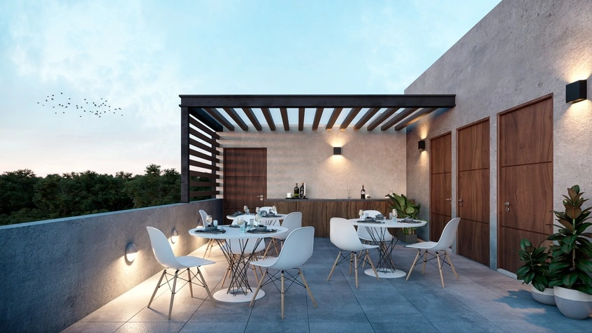 Terrace in Barrio Norte Merida