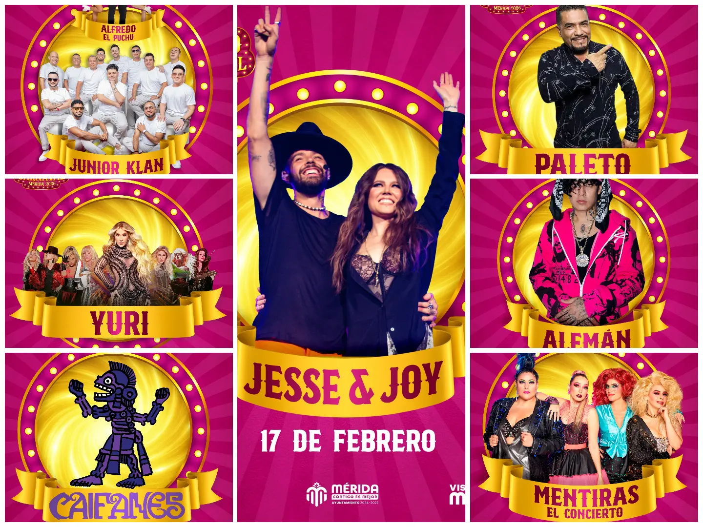 Official dates for Merida Carnival 2026