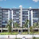 Façade avant de l'Agua 9 Cancún sur la Via Cumbres