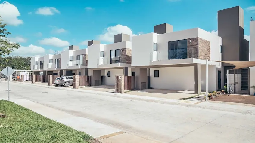 Fachada modelo Crozet Aukena Residences Playa del Carmen