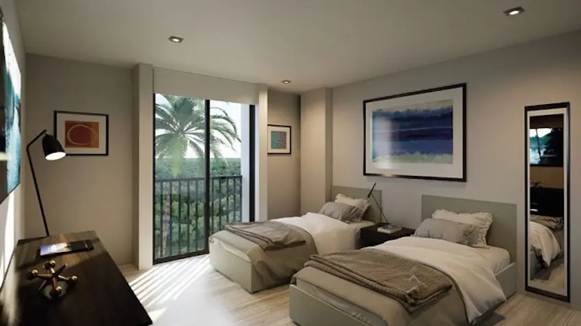 Appartement double intérieur à Agua 9 Cancún dans Via Cumbres