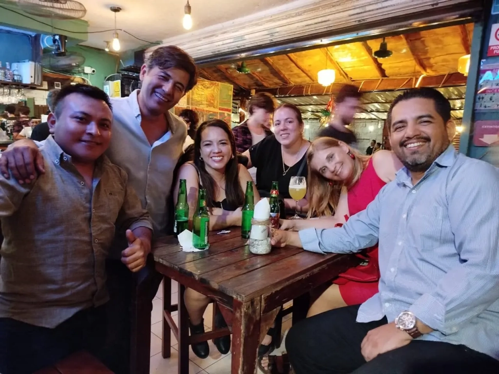 Photo of the Plalla Real Estate team at a meeting