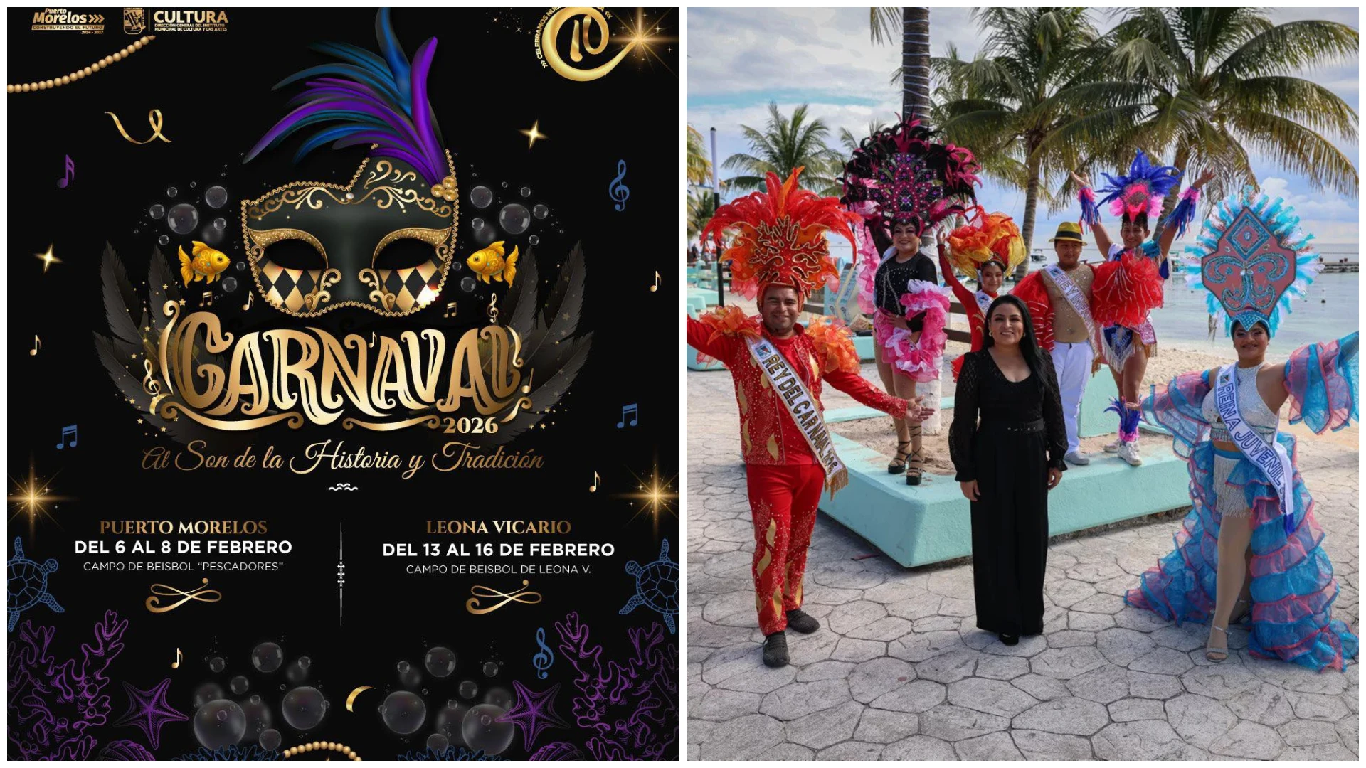 Carnaval de Puerto Morelos 2026: Fechas, Artistas y Todo lo que Necesitas Saber
