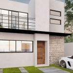 Fachada frontal con Jardin Casa Sevilla Playa del Carmen
