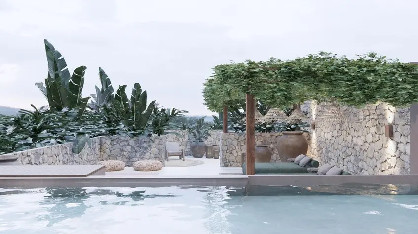Penthouse sur le toit avec piscine à Ekab Tulum