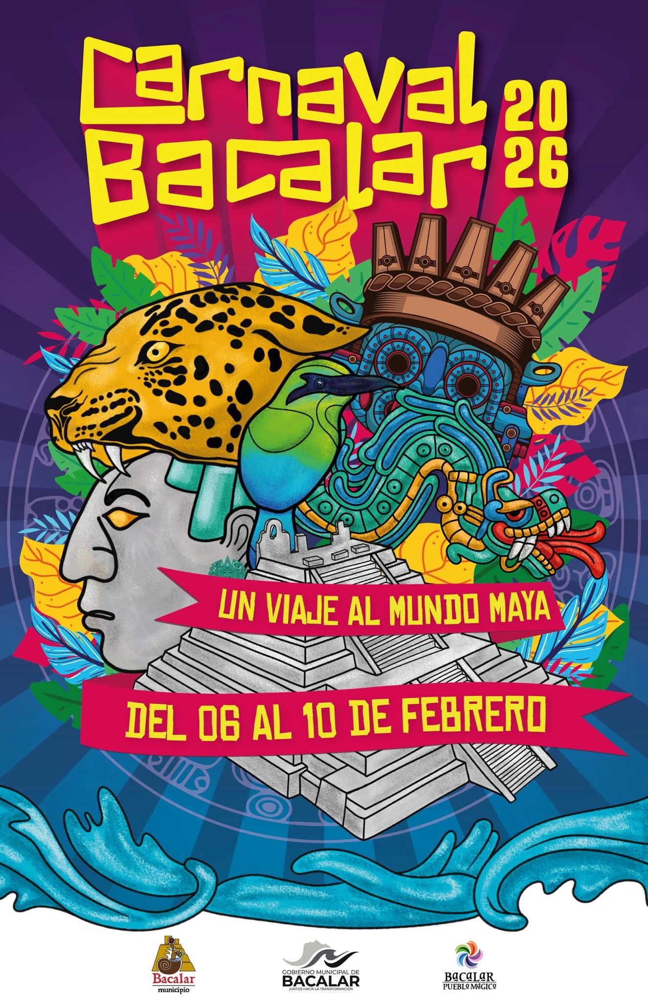 Dates officielles du Carnaval de Bacalar 2026