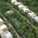 Vue aérienne des résidences Tulum Jungle Park