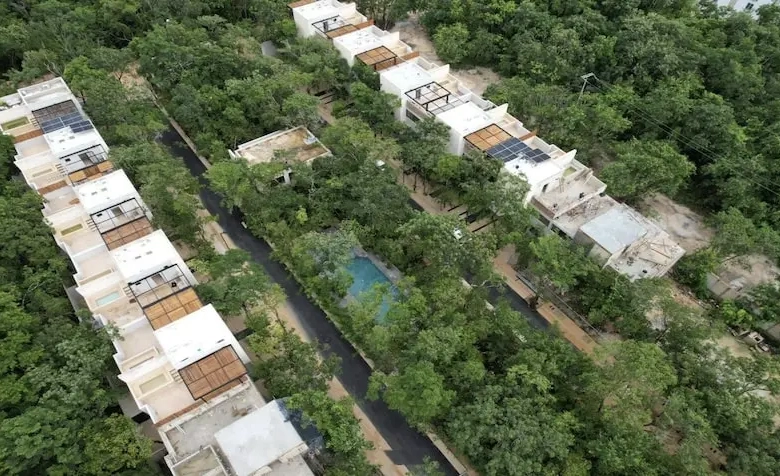 Vista Aerea Tulum Jungle Park Residences