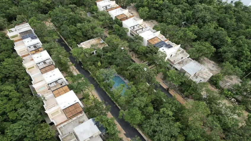 Vista Aerea Tulum Jungle Park Residences
