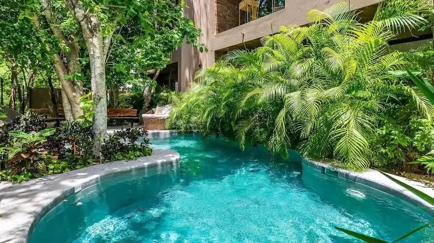 Une piscine à Aguasanta Tulum